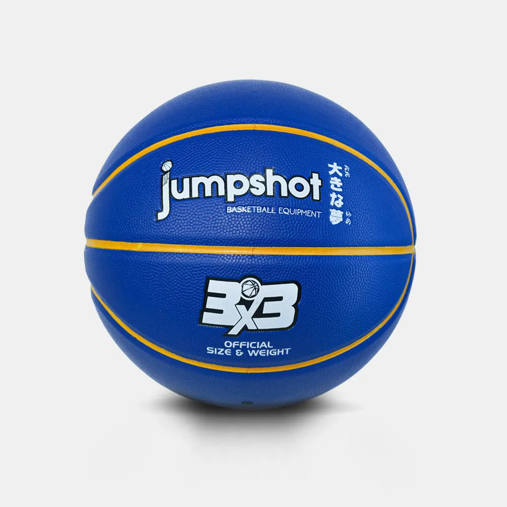 Jumpshot 3x3 Blue Basketball