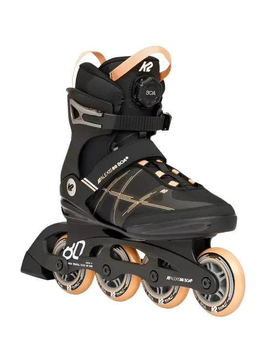 K2 Women's Alexis 80 BOA Inline Skates