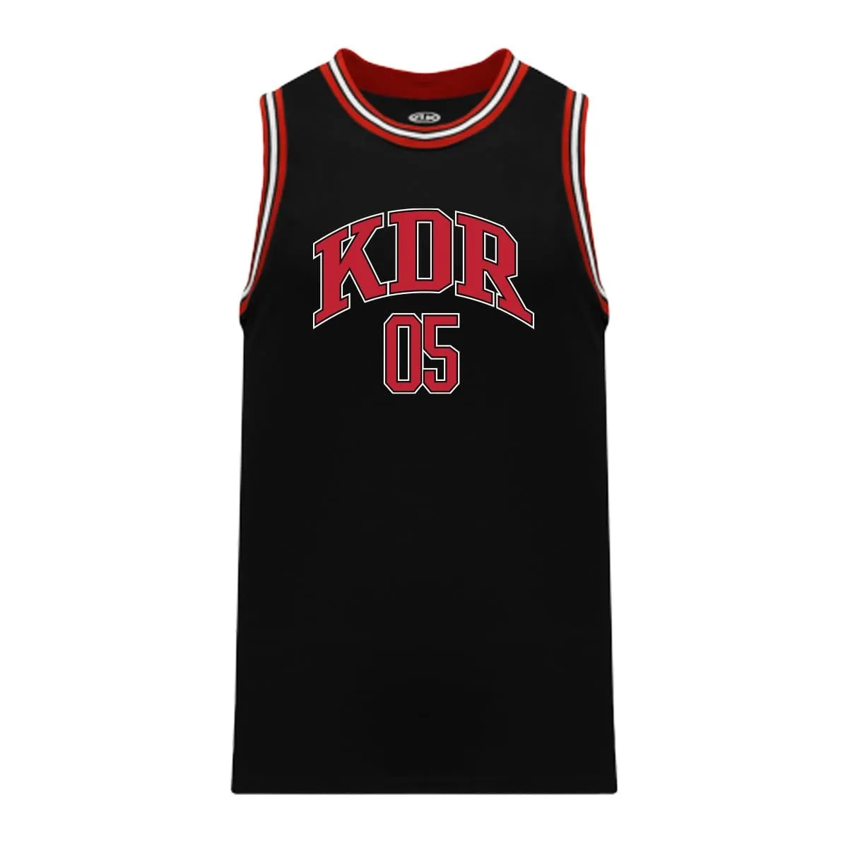 KDR Black Basketball Jersey