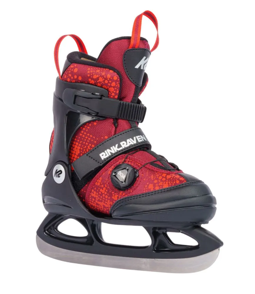 Kids' K2 Rink Raven BOA Adjustable Skates