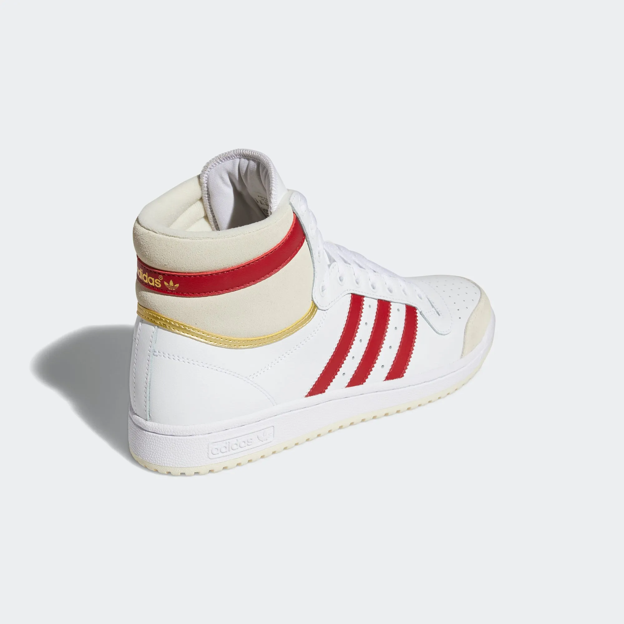 Men’s adidas Originals Top Ten Shoes White Red