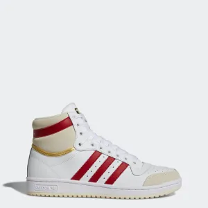 Men’s adidas Originals Top Ten Shoes White Red