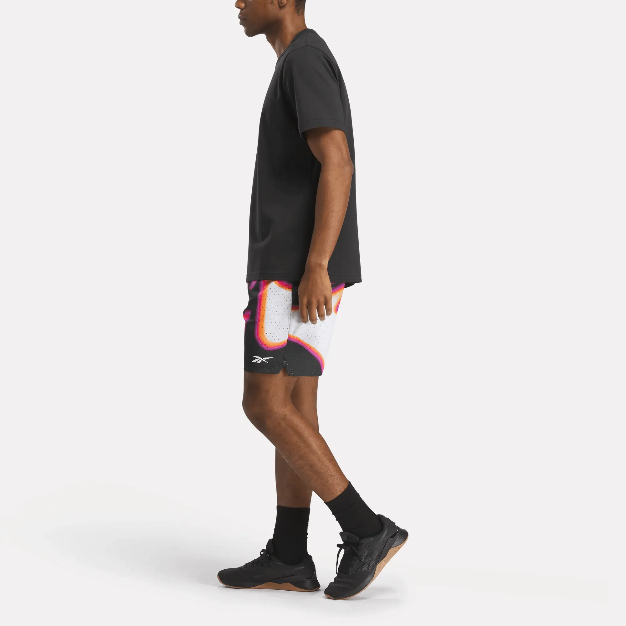 Men's Reebok Basketball Transition Short Aop