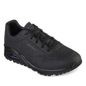 Men's Skechers Work, Relaxed Fit: Uno SR - Sutal Sneaker - Wide Width