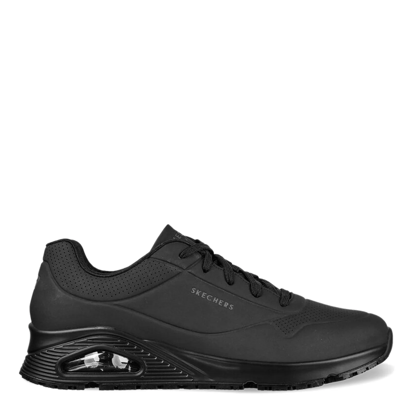 Men's Skechers Work, Relaxed Fit: Uno SR - Sutal Sneaker - Wide Width