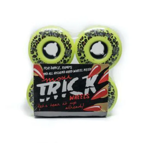 Moxi Trick 59mm Green Quad Wheels - 4 pack