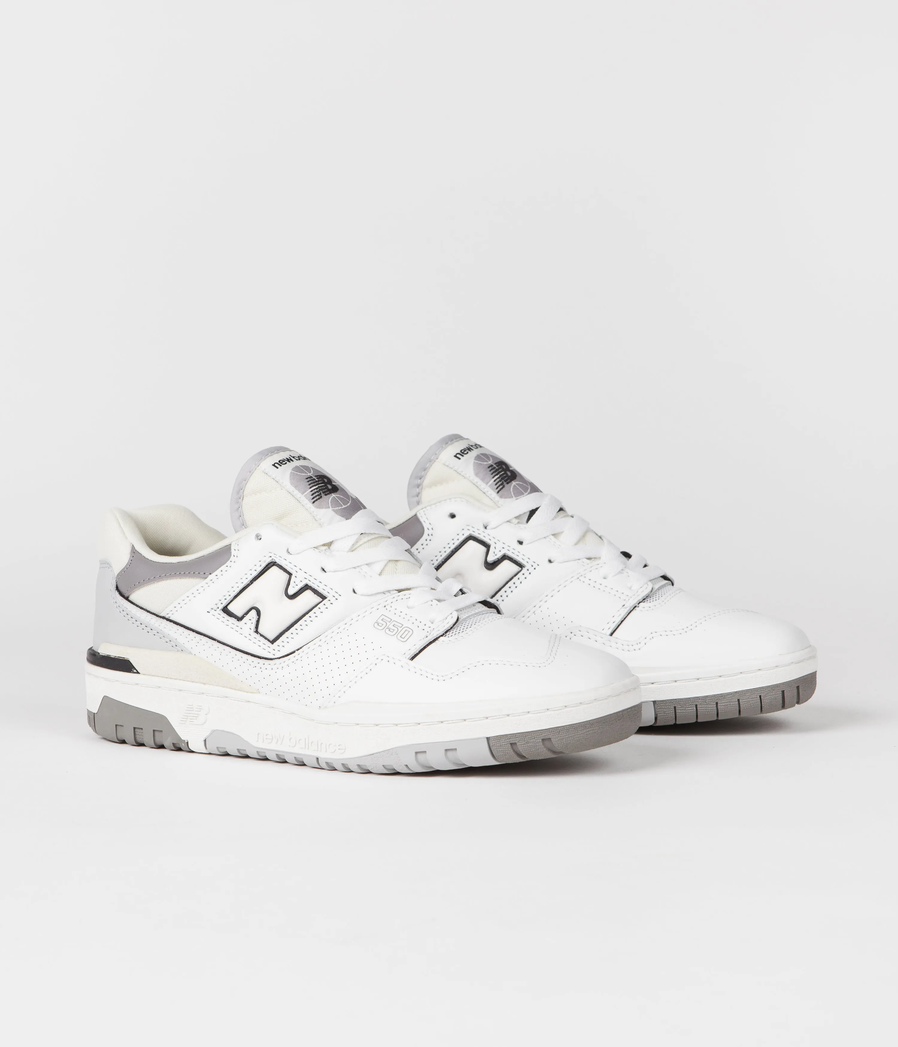 New Balance 550 Shoes - White / Grey