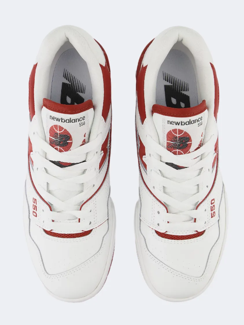 New Balance 550 Women Lifestyle Shoes White/Red