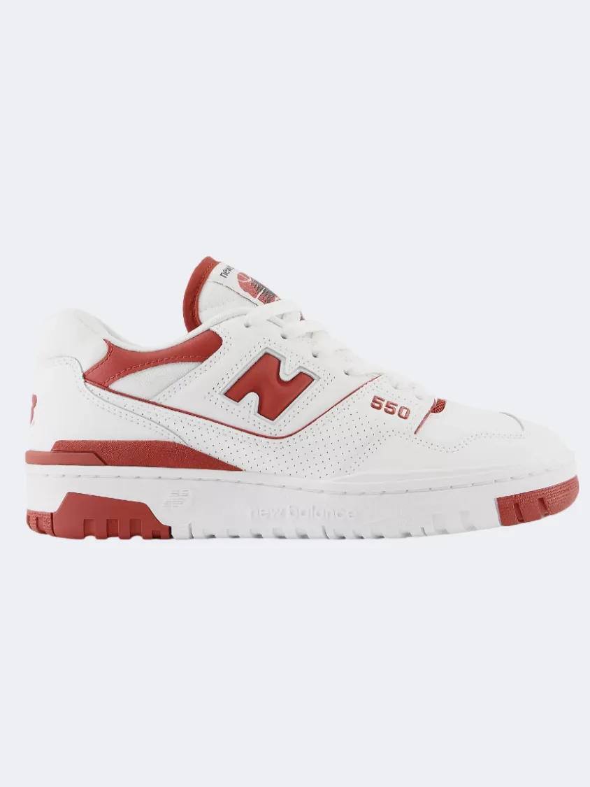 New Balance 550 Women Lifestyle Shoes White/Red