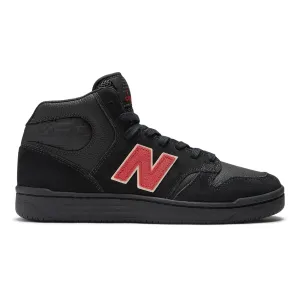 New Balance Numeric x Chocolate 480 High Skateboard Shoe - Black/Red