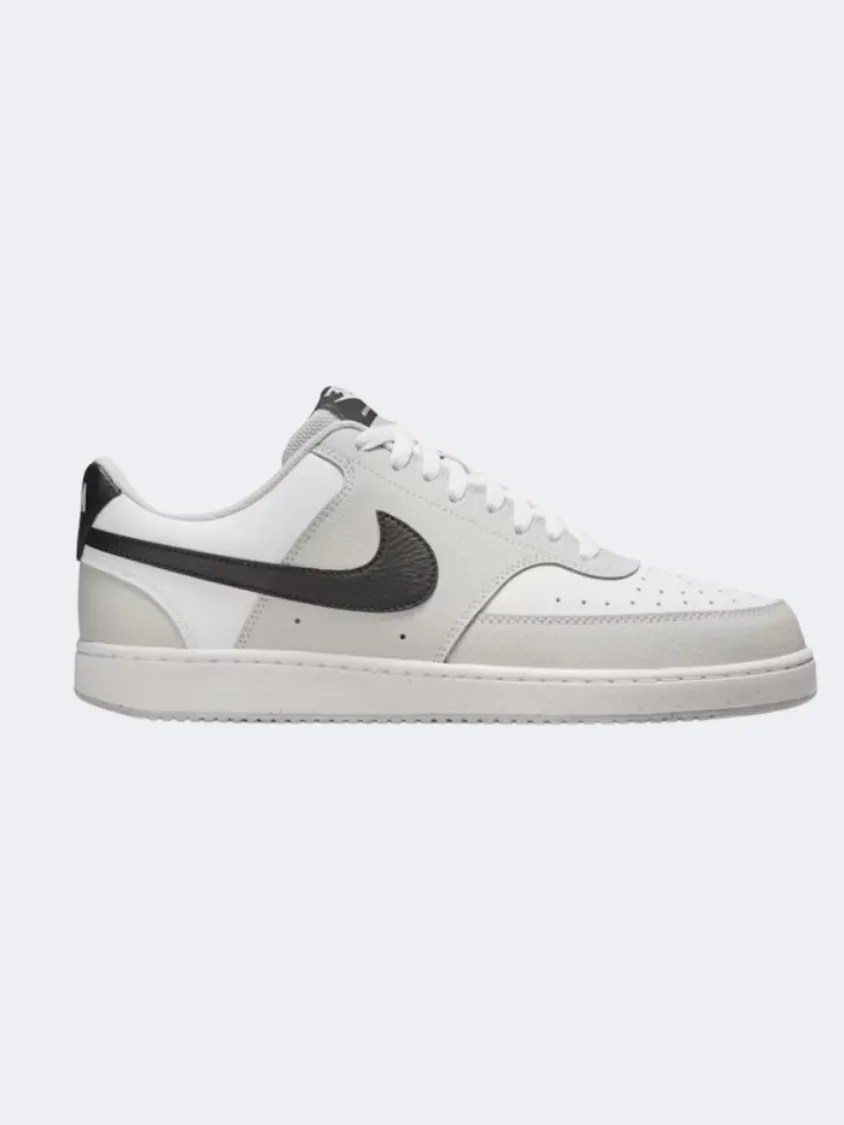 Nike Court Vision Men Lifestyle Shoes Grey Fog/White/Black