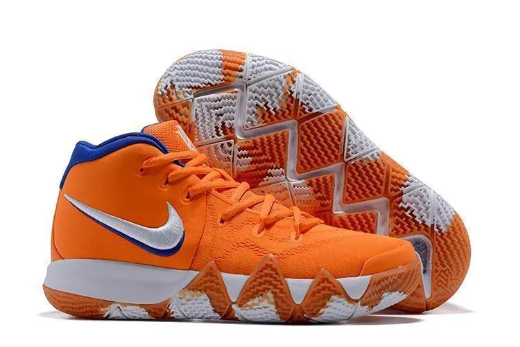 Nike Kyrie 4 Orange Men Basketball Shoes !!! CYBER MONDAY SALE !!!