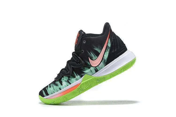 Nike Kyrie 5 Neon Black Basketball Shoes Men !!! CYBER MONDAY SALE !!!