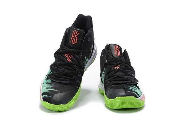 Nike Kyrie 5 Neon Black Basketball Shoes Men !!! CYBER MONDAY SALE !!!