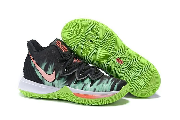 Nike Kyrie 5 Neon Black Basketball Shoes Men !!! CYBER MONDAY SALE !!!