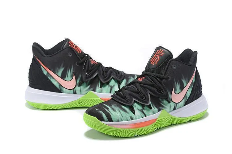 Nike Kyrie 5 Neon Black Basketball Shoes Men !!! CYBER MONDAY SALE !!!