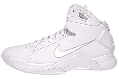 Nike Men's Hyperdunk '08 Basketball Shoe-White/White-PurePlatinum-10.5