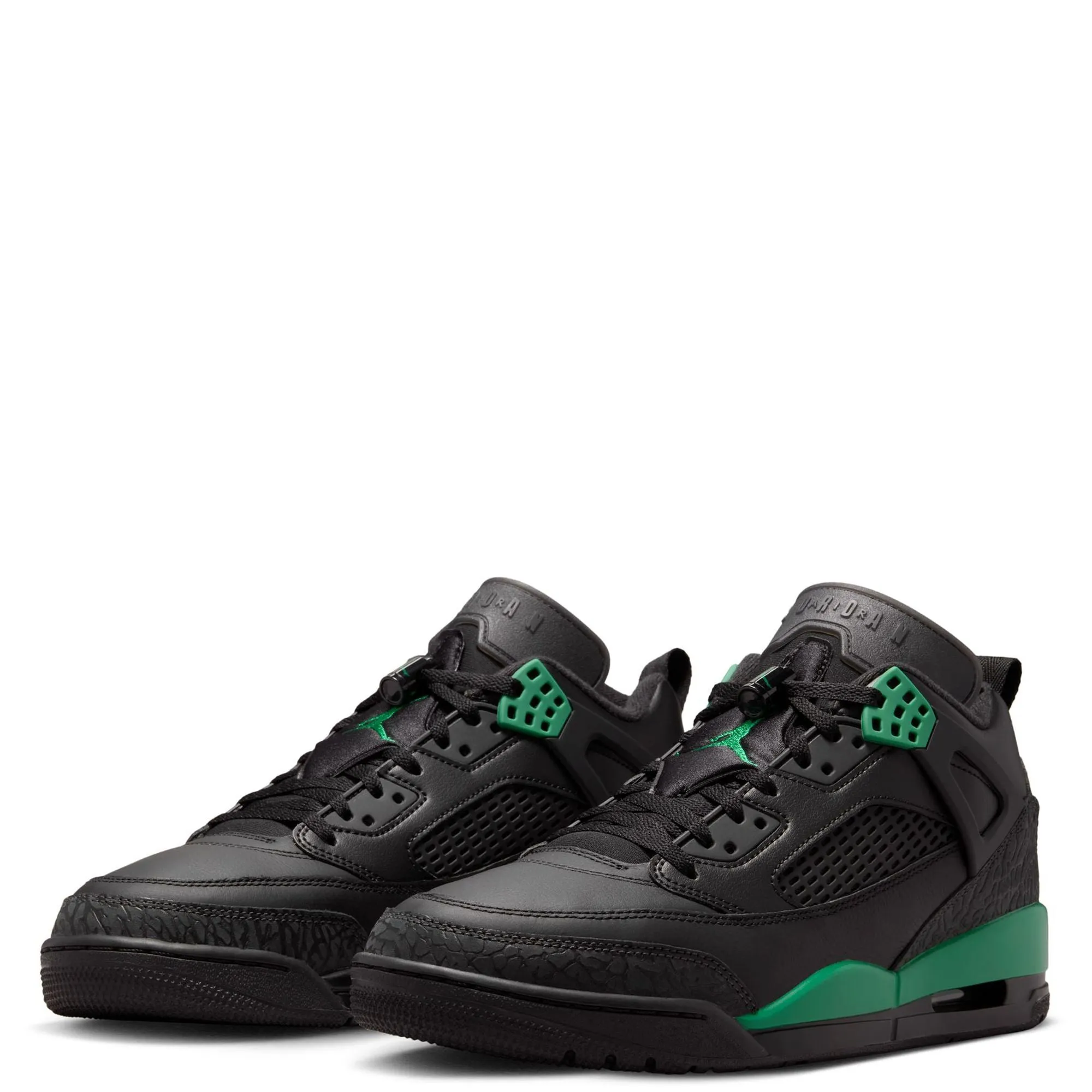 Nike Men's Jordan Spizike Low Shoes - Black / Anthracite / Pine Green