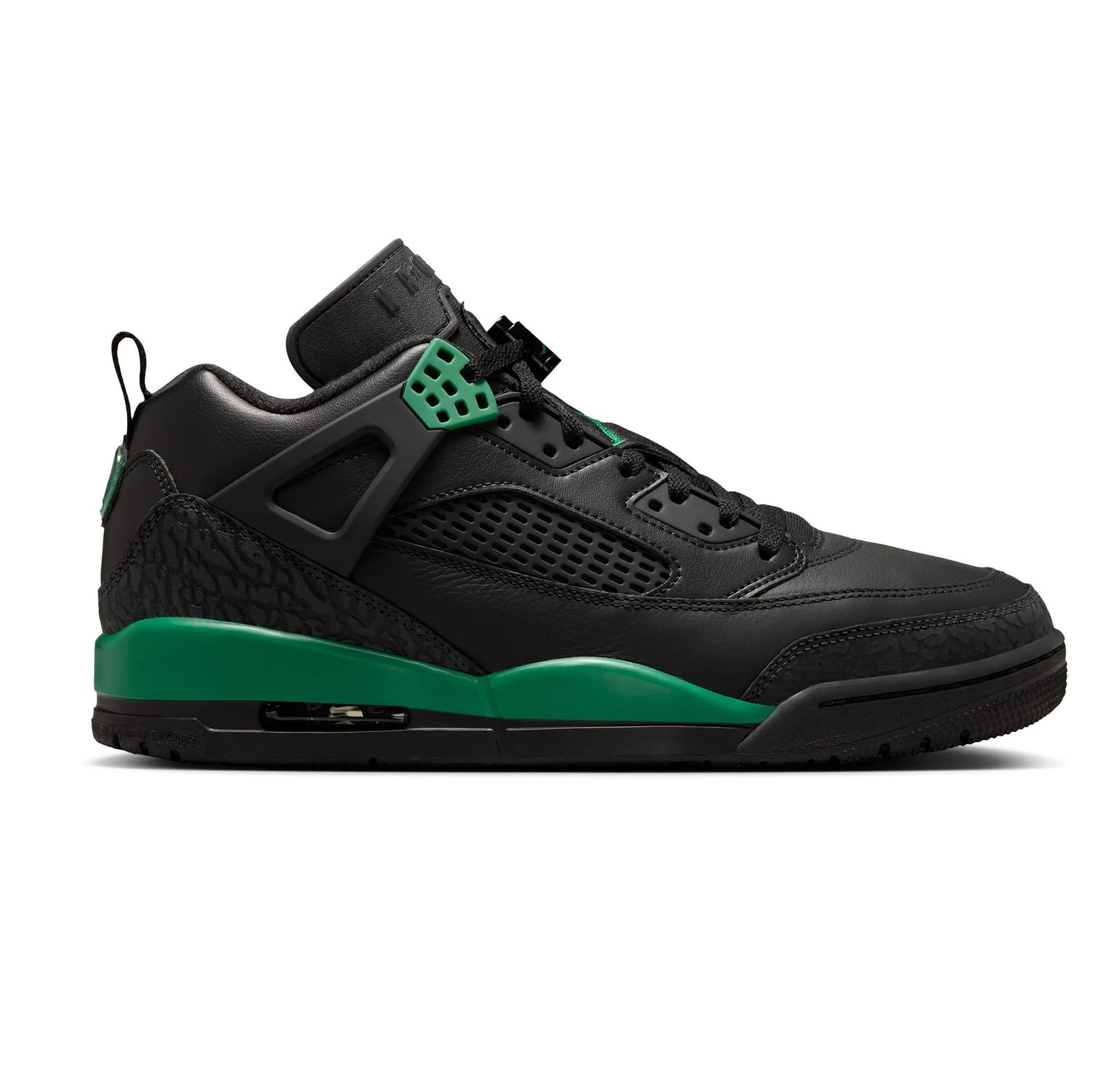 Nike Men's Jordan Spizike Low Shoes - Black / Anthracite / Pine Green