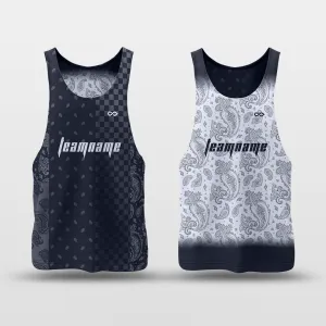 Paisley - Customized Reversible Quick Dry Basketball Jersey