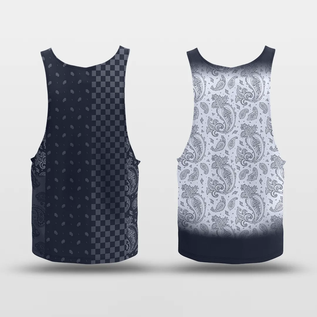 Paisley - Customized Reversible Quick Dry Basketball Jersey