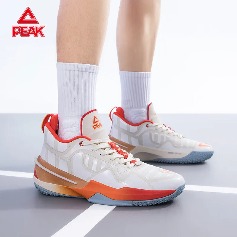 PEAK FLASH 3.0 FLY Men Basketball Shoes TAICHI Sneakers Beige