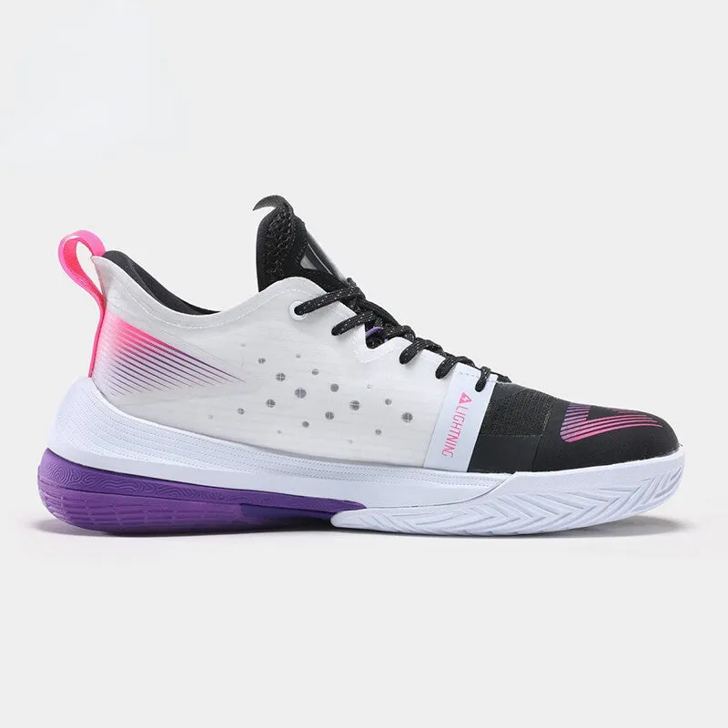 PEAK  LIGHTNING Basketball Shoes Men Sneakers TAICHI series Purple