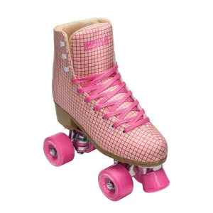 Pink Tartan Impala Roller Skates