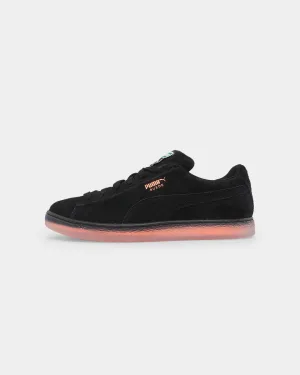 Puma Suede Displaced Basketball Shoes Puma Black-Neon