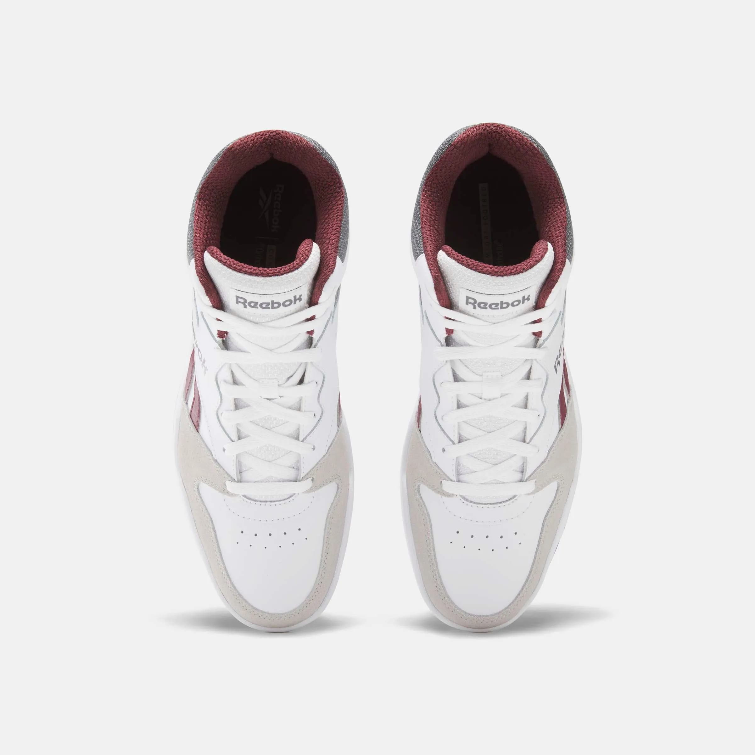 Reebok Royal Bb4500 Hi2 White/Classicmaroon/Puregrey2