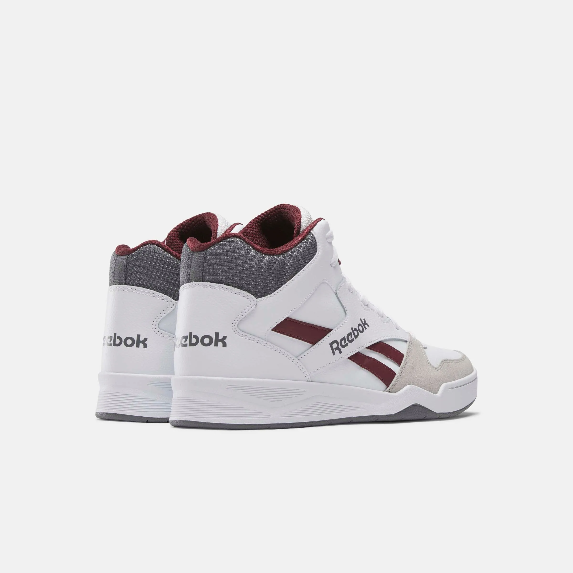 Reebok Royal Bb4500 Hi2 White/Classicmaroon/Puregrey2