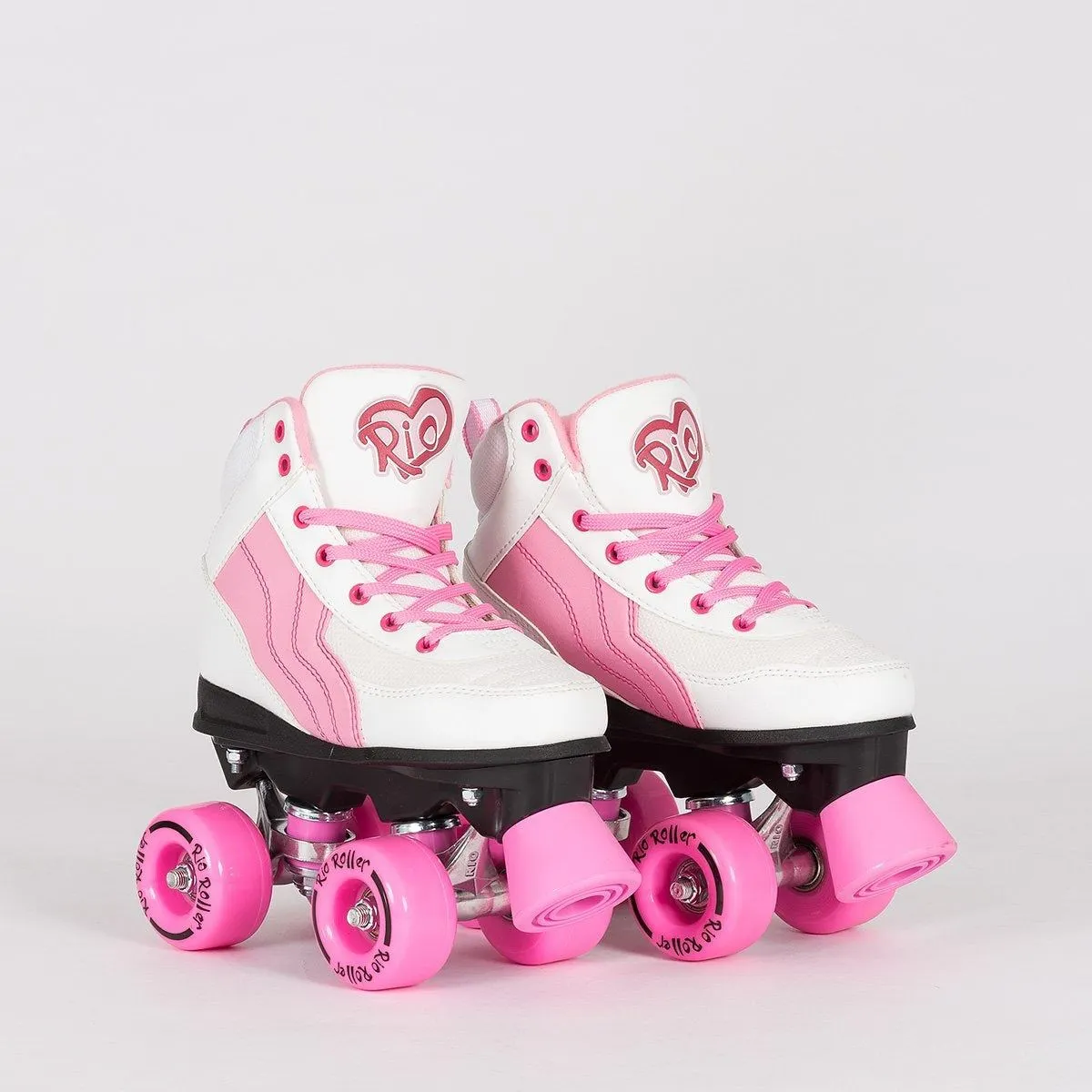 Rio Roller Classic Quads Pure White/Pink