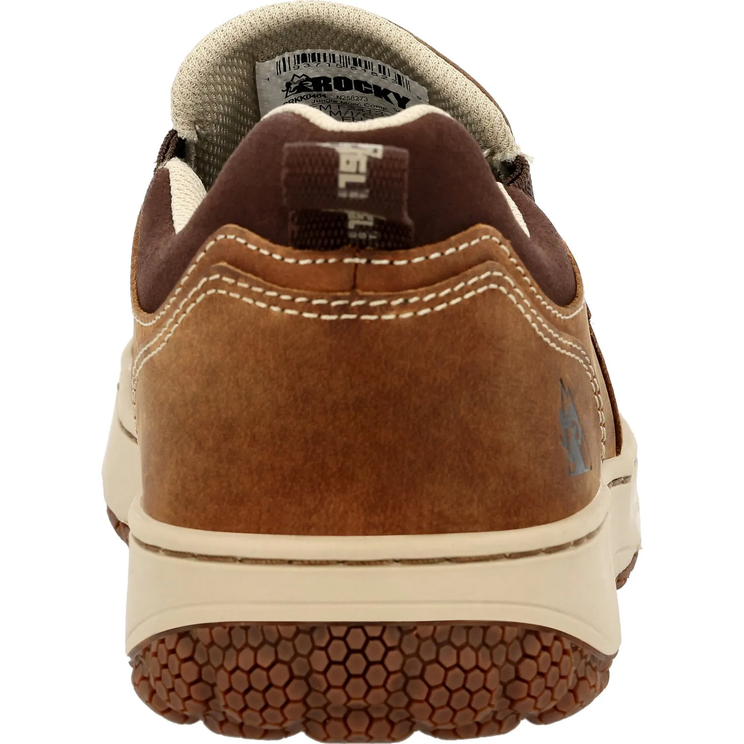 Rocky Mens Dry Strike SRX CT Brown Leather Work Shoes