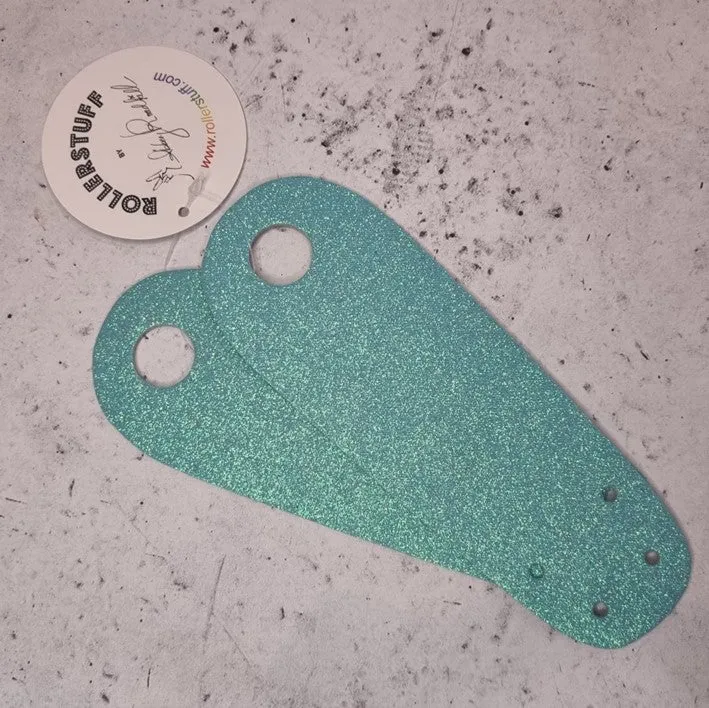 Rollerstuff Aqua Glitter Toe Guards