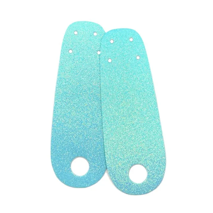 Rollerstuff Aqua Glitter Toe Guards