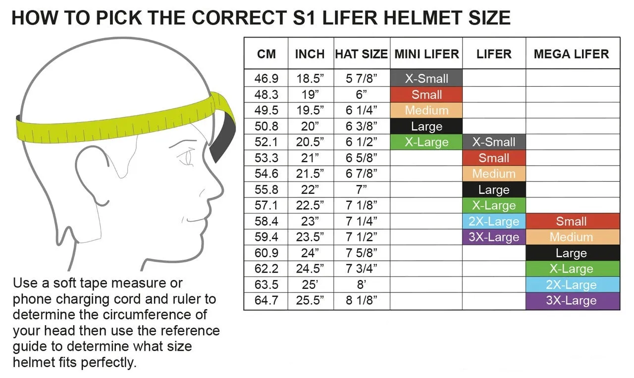 S1 Lifer Helmet - Dark Grey Matte