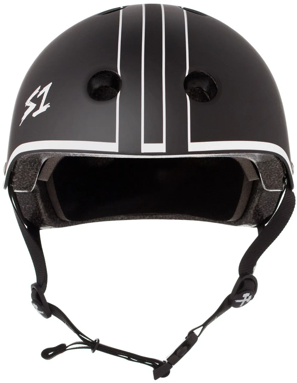 S1 Lifer Helmet - Gavo Collab-Black Gloss/White Outline