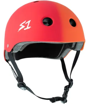 S1 Lifer Helmet - Red Orange Fade Matte