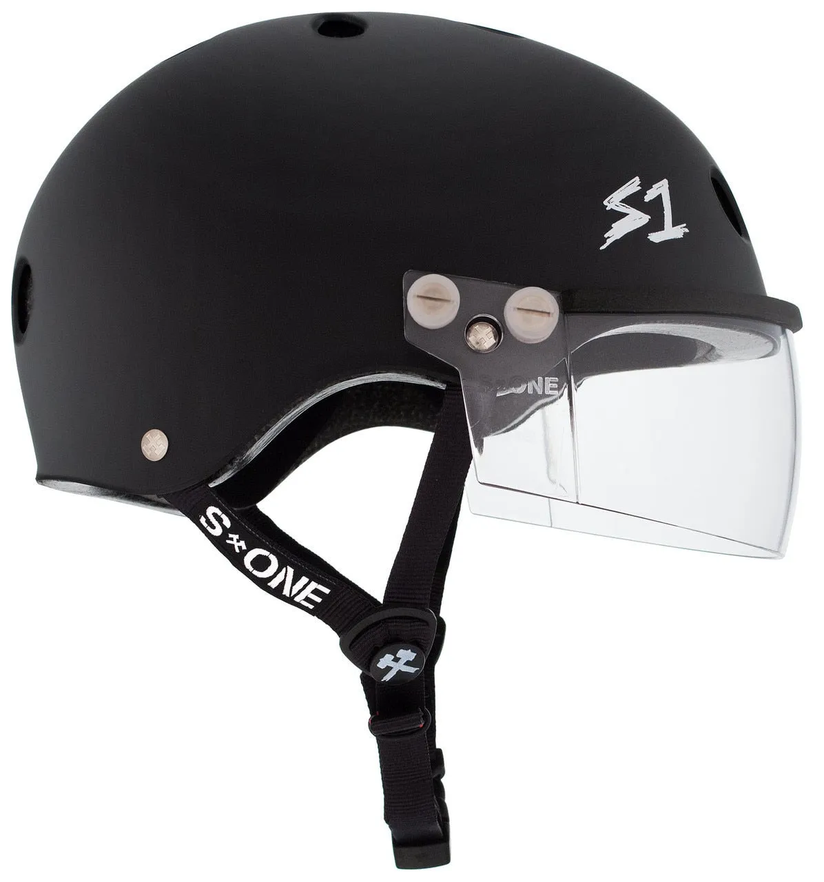 S1 Lifer Visor Gen 2 Helmet - Black Matte