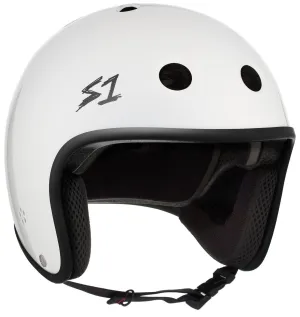 S1 Retro Lifer Helmet - White Gloss