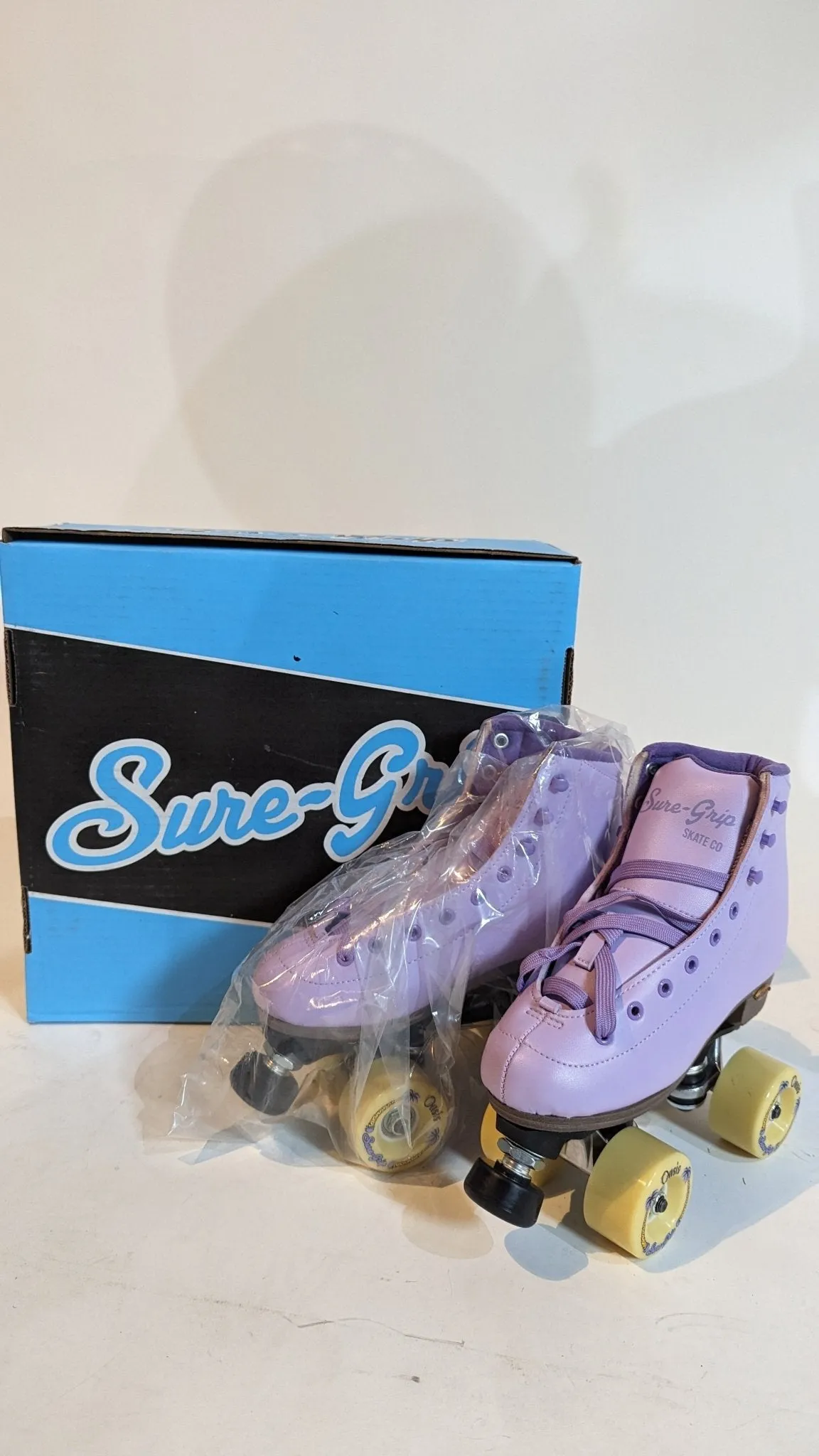 SAMPLE SALE - Purple Roller Skates Size 4 - FINAL SALE