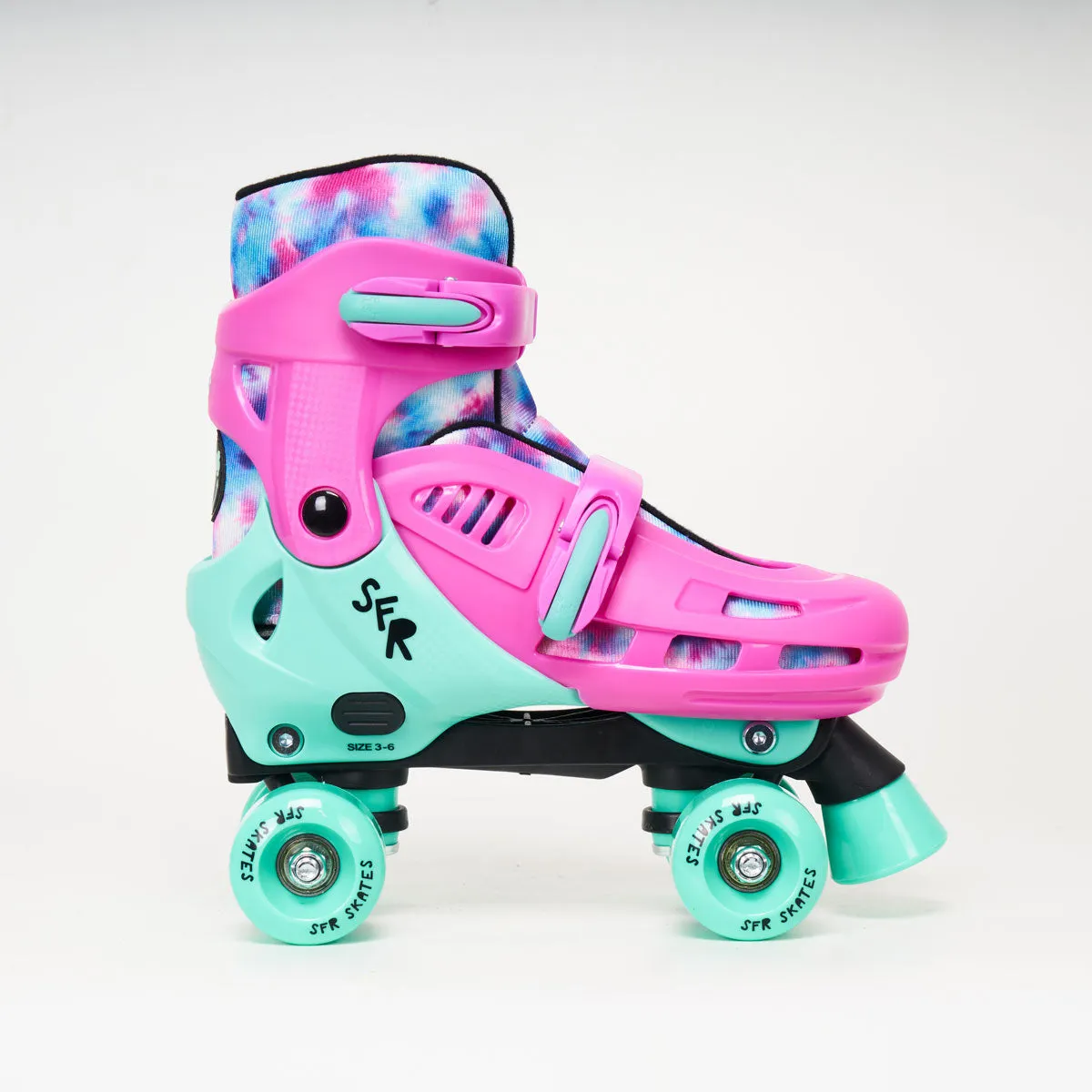 SFR Hurricane IV Tie Dye Junior Adjustable Quad Skates