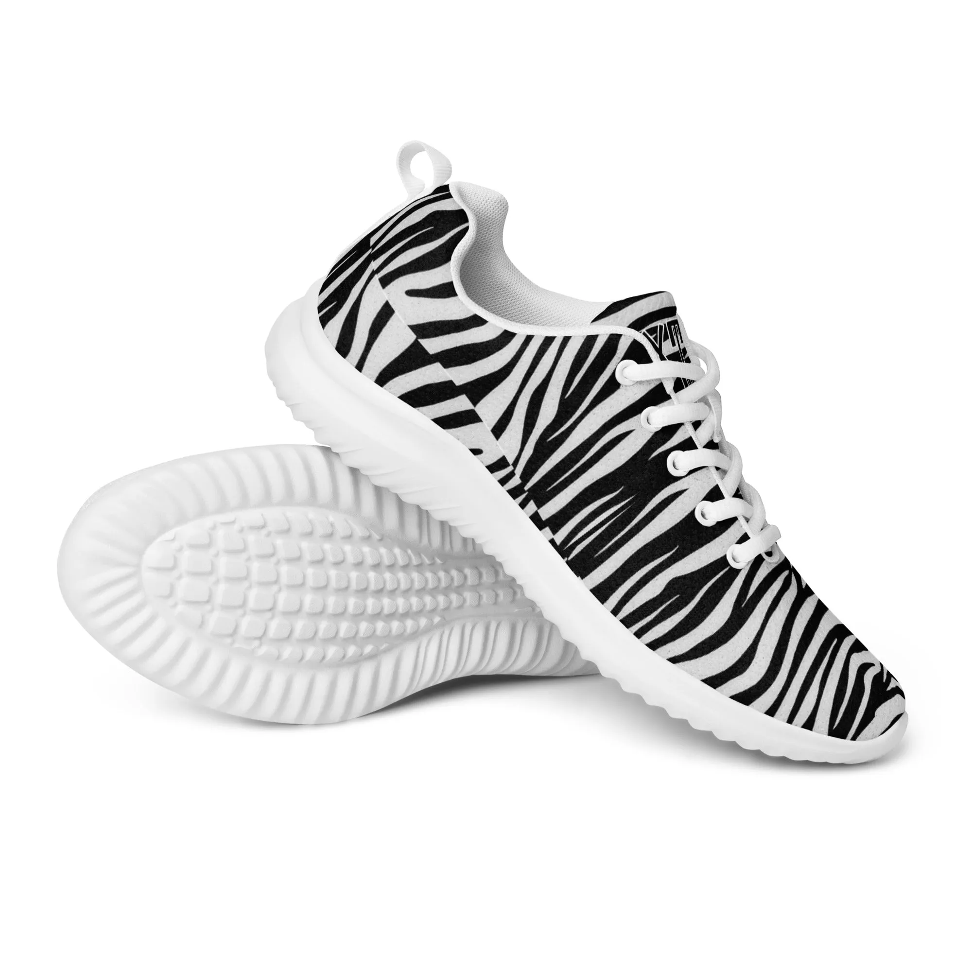 Sixty Eight 93 Logo White & Black OG Zebra Women’s Athletic Shoes