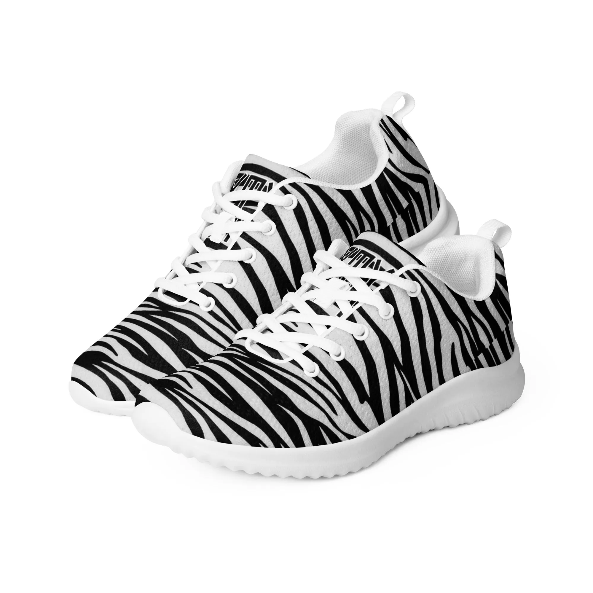 Sixty Eight 93 Logo White & Black OG Zebra Women’s Athletic Shoes