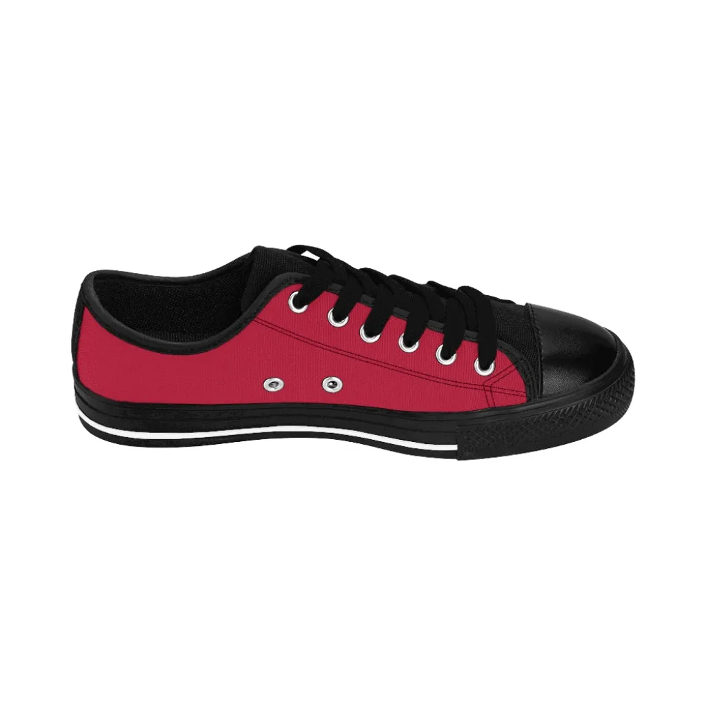 Solid Red Women's Sneakers