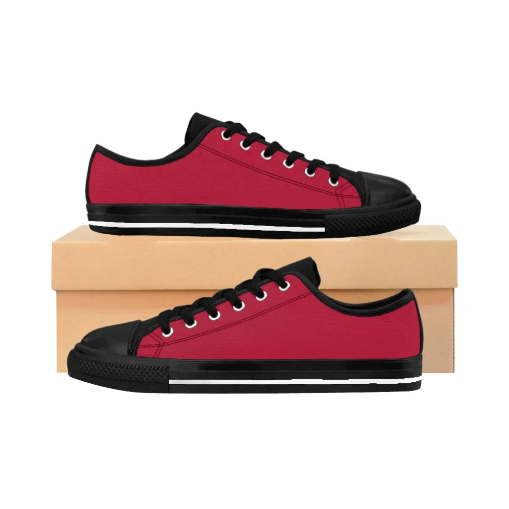 Solid Red Women's Sneakers