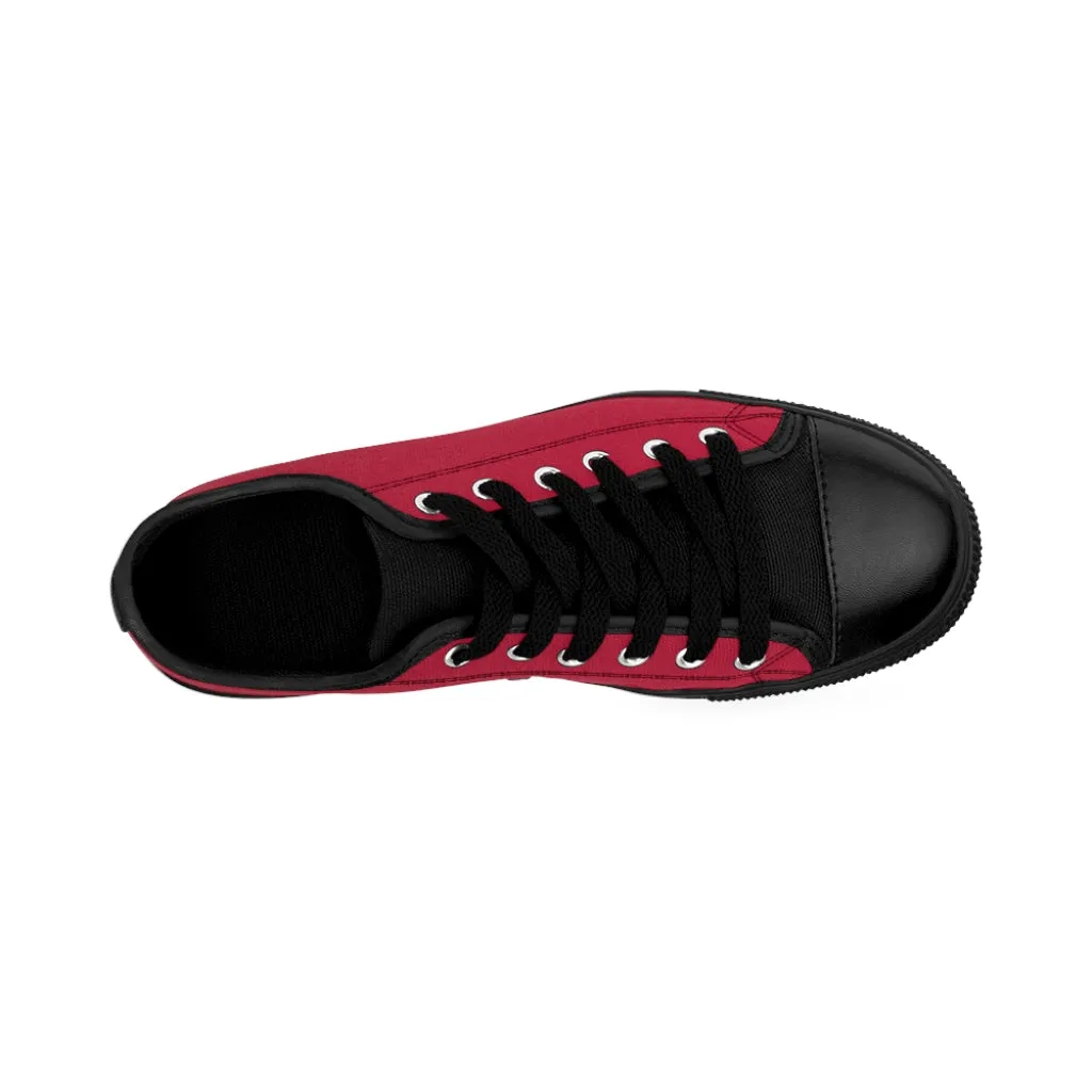 Solid Red Women's Sneakers