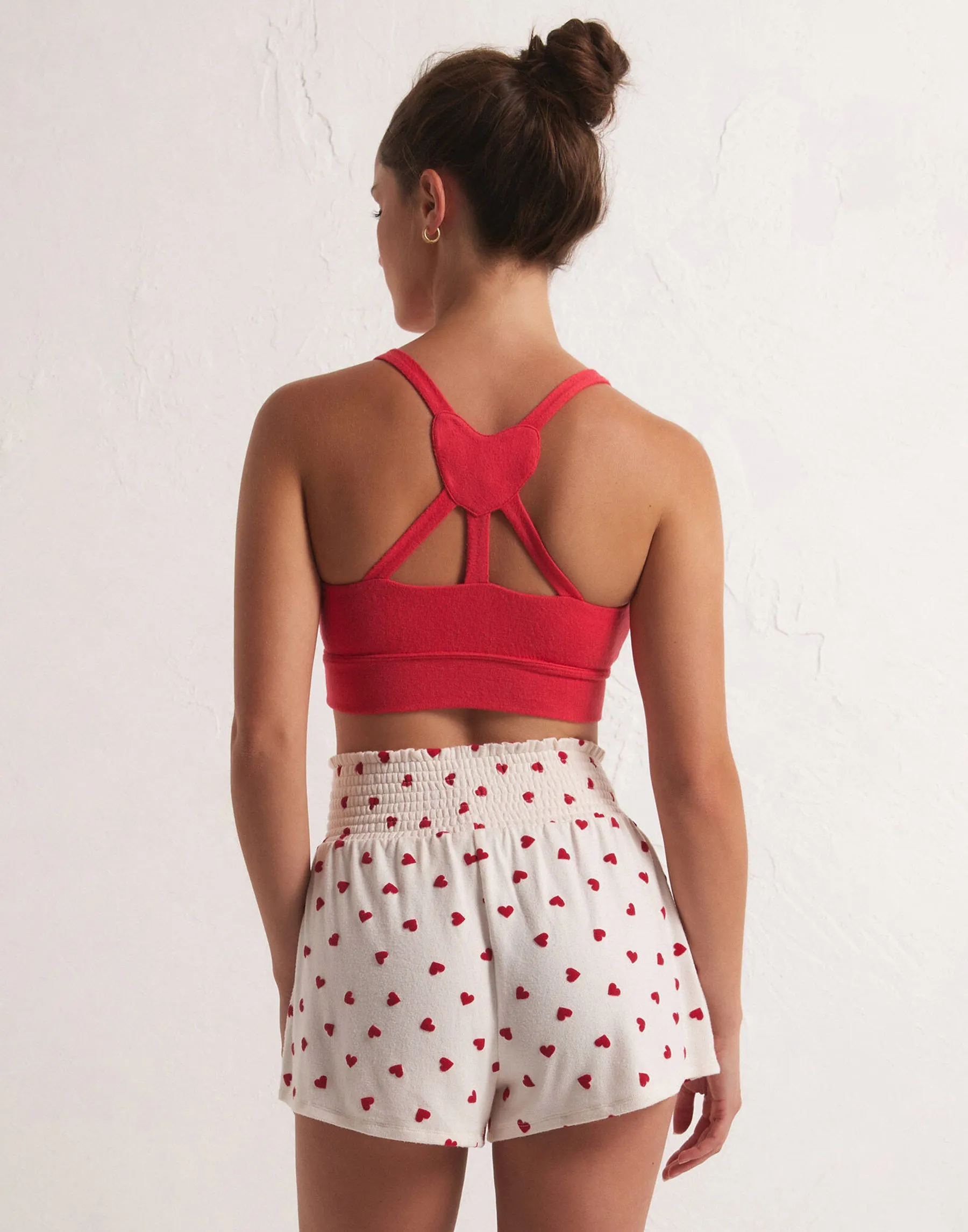 Spread Love Tank Bra by Z Supply - Candy Red