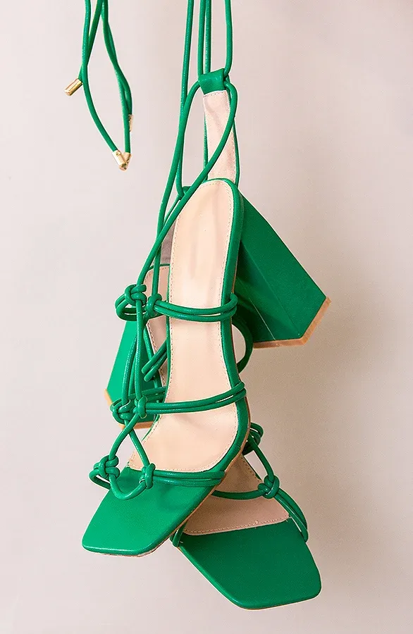 Strik Heels Bright Green