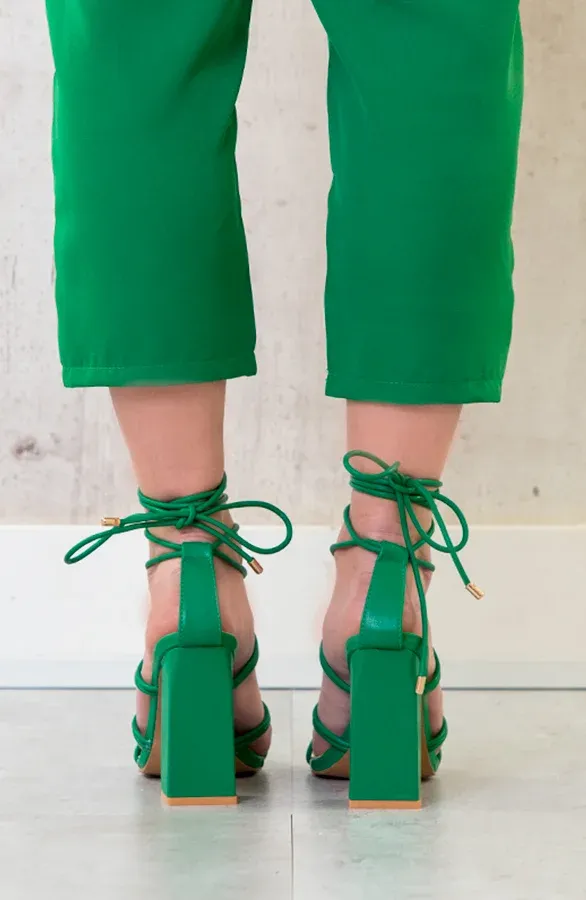 Strik Heels Bright Green